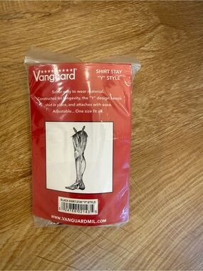 Vanguard Shirt Stay Y-Style in Black